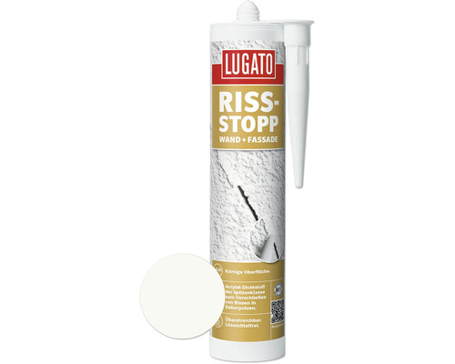 Lugato Acrylkit Scheurstopper voor Wanden en Gevels Wit 310 ml