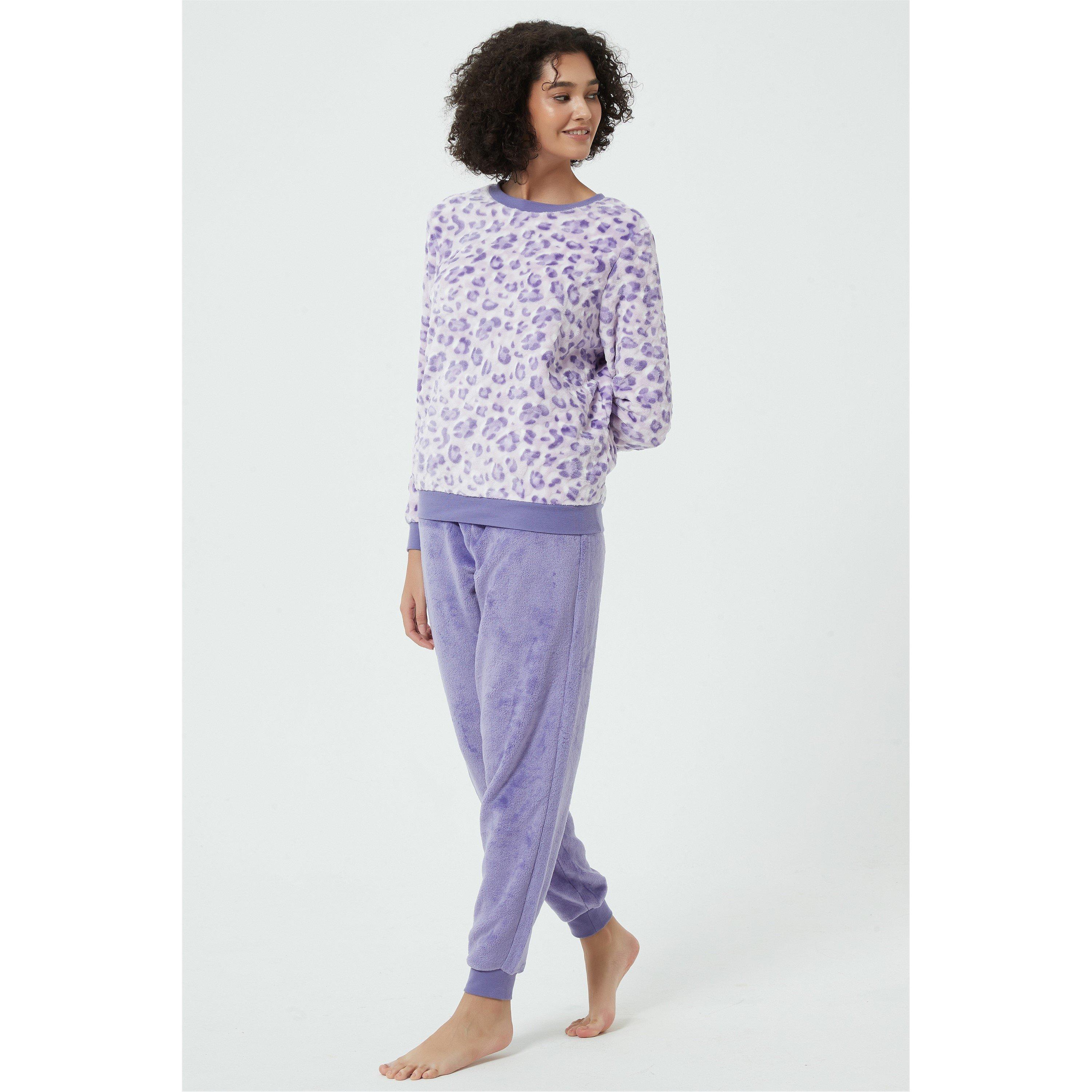 Linea Ladies Leopard Burnout Twosie