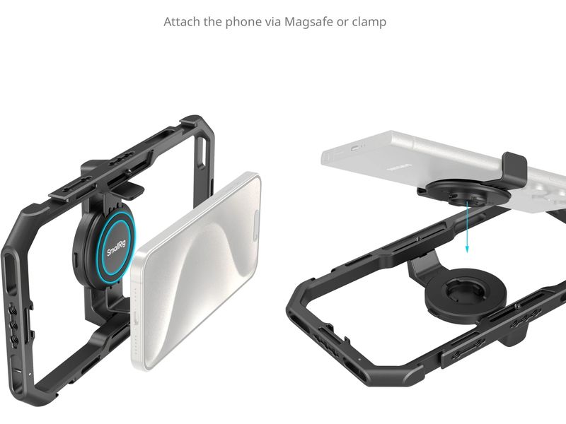 Smallrig All-in-One-Videokit für Smartphone-Entwickler Basi Eine professionelle Lösung für Videoaufnahmen mit Mobiltelefonen