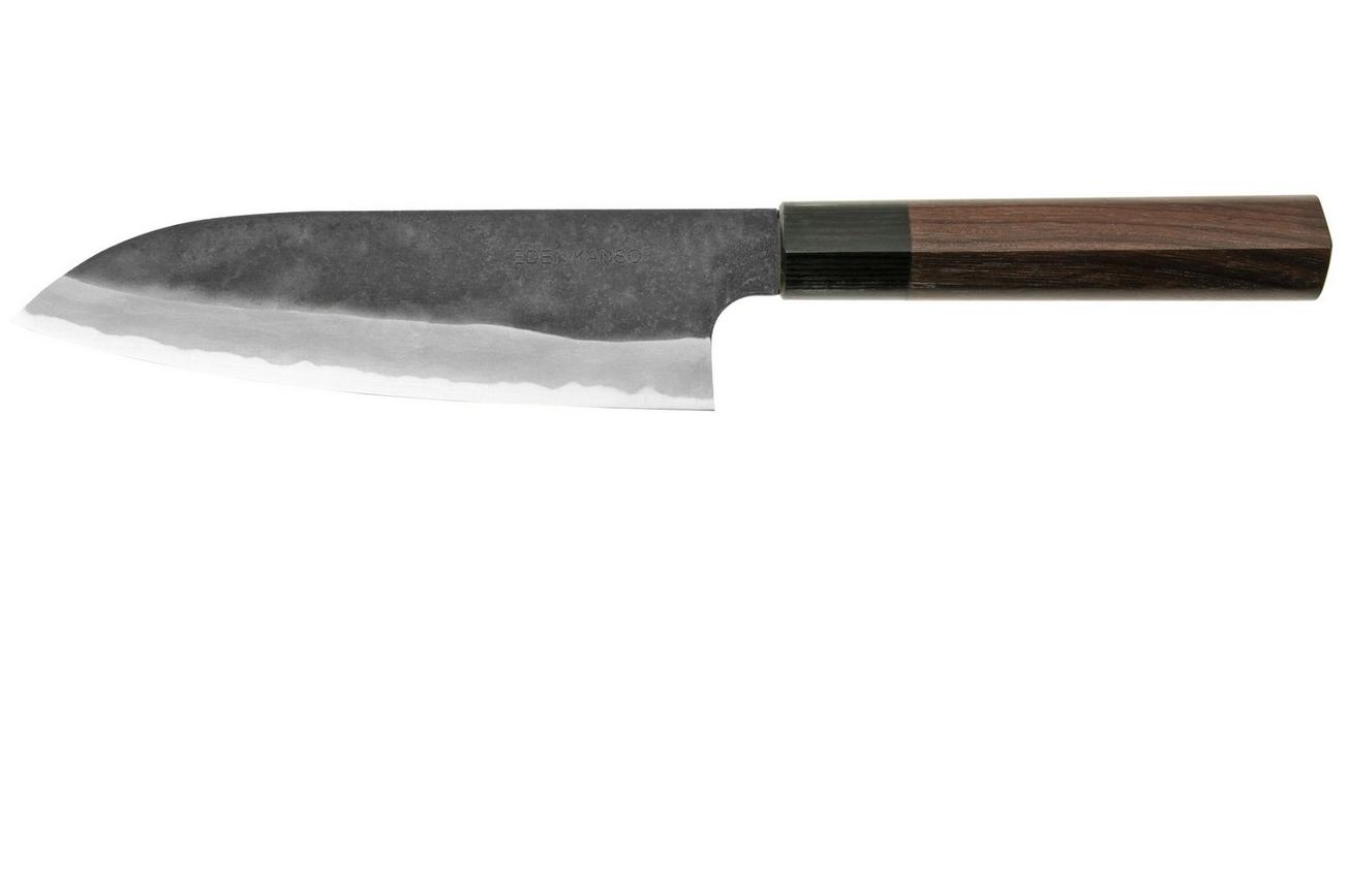 Eden Kanso Aogami santoku, 18,5 cm (linkshandig)