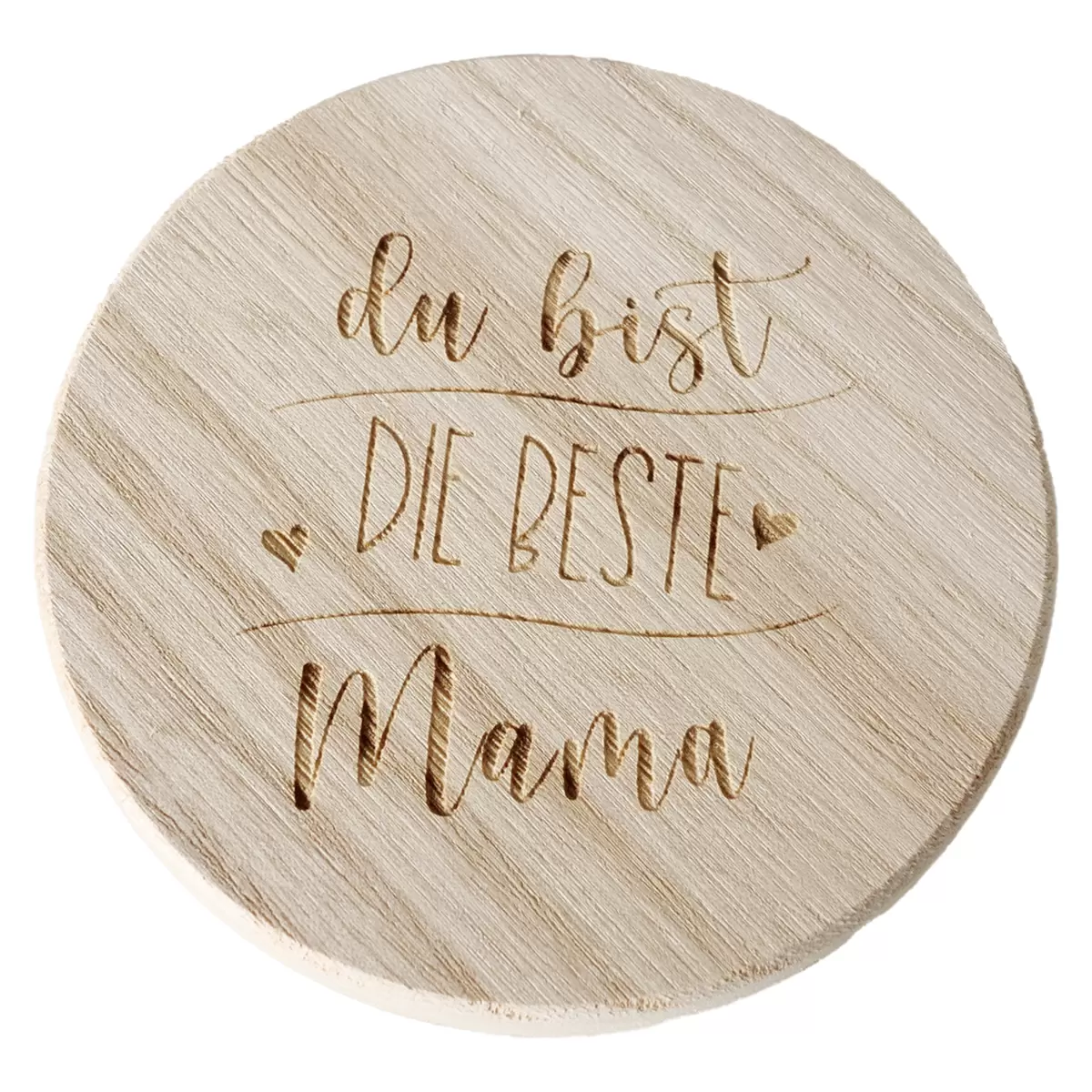 Glas-Untersetzer Gartenparty Natur