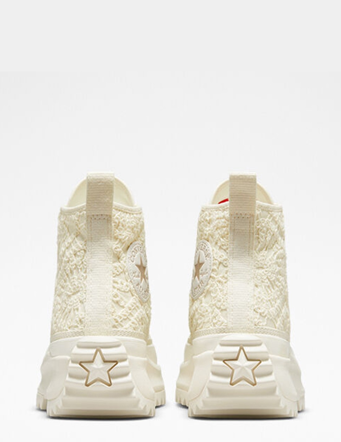 converse Sneakers compensées Femme run star hike hi Blanc