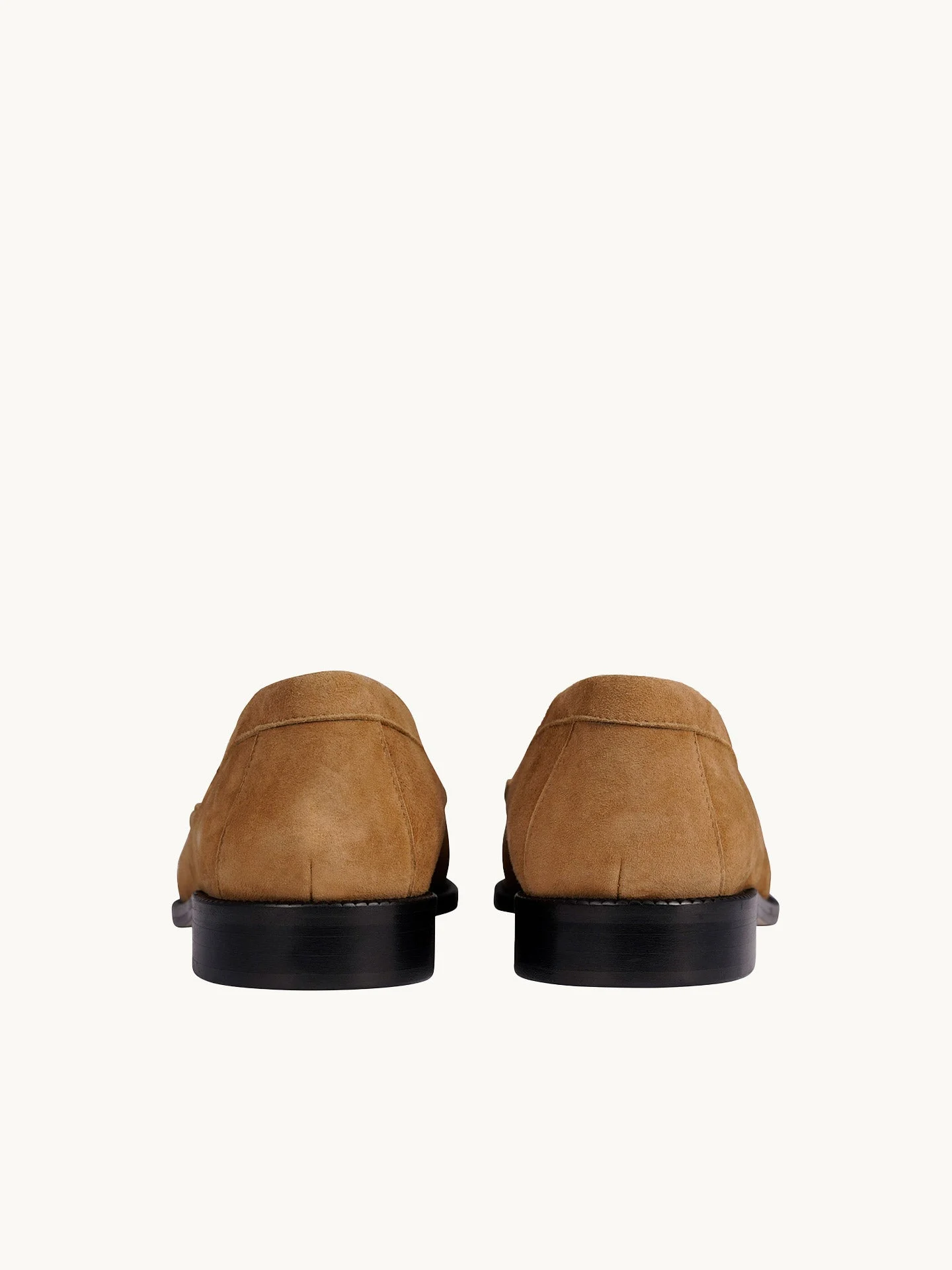 LISSA CAMEL - Mocassins en cuir velours | Marron