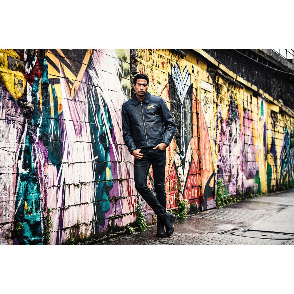 Helstons - Blouson Mecanic Motul Bleu