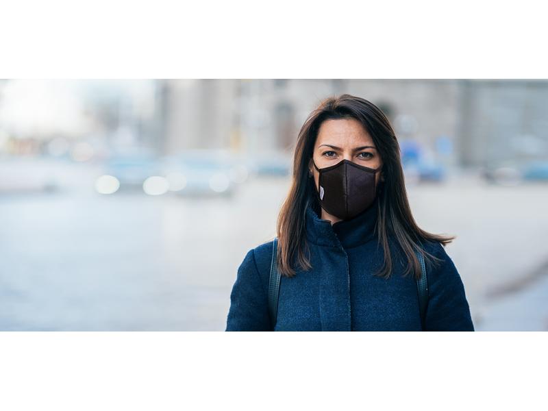 UNREPA Community Stoffmaske LIVIPRO Evolution Gr. S, Schwar Community Stoffmaske LIVIPRO Evolution, waschbar