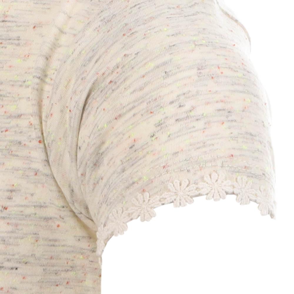 Teddy Smith T-shirt Écru Fille Teddy Smith Tolevie