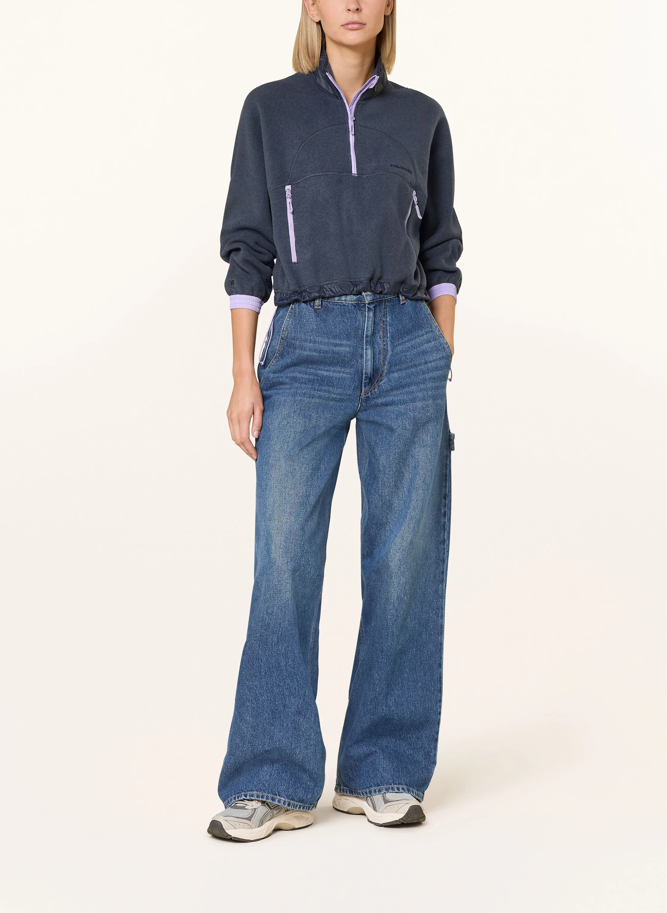 SALOMON Midlayer CHROMA CROPPED