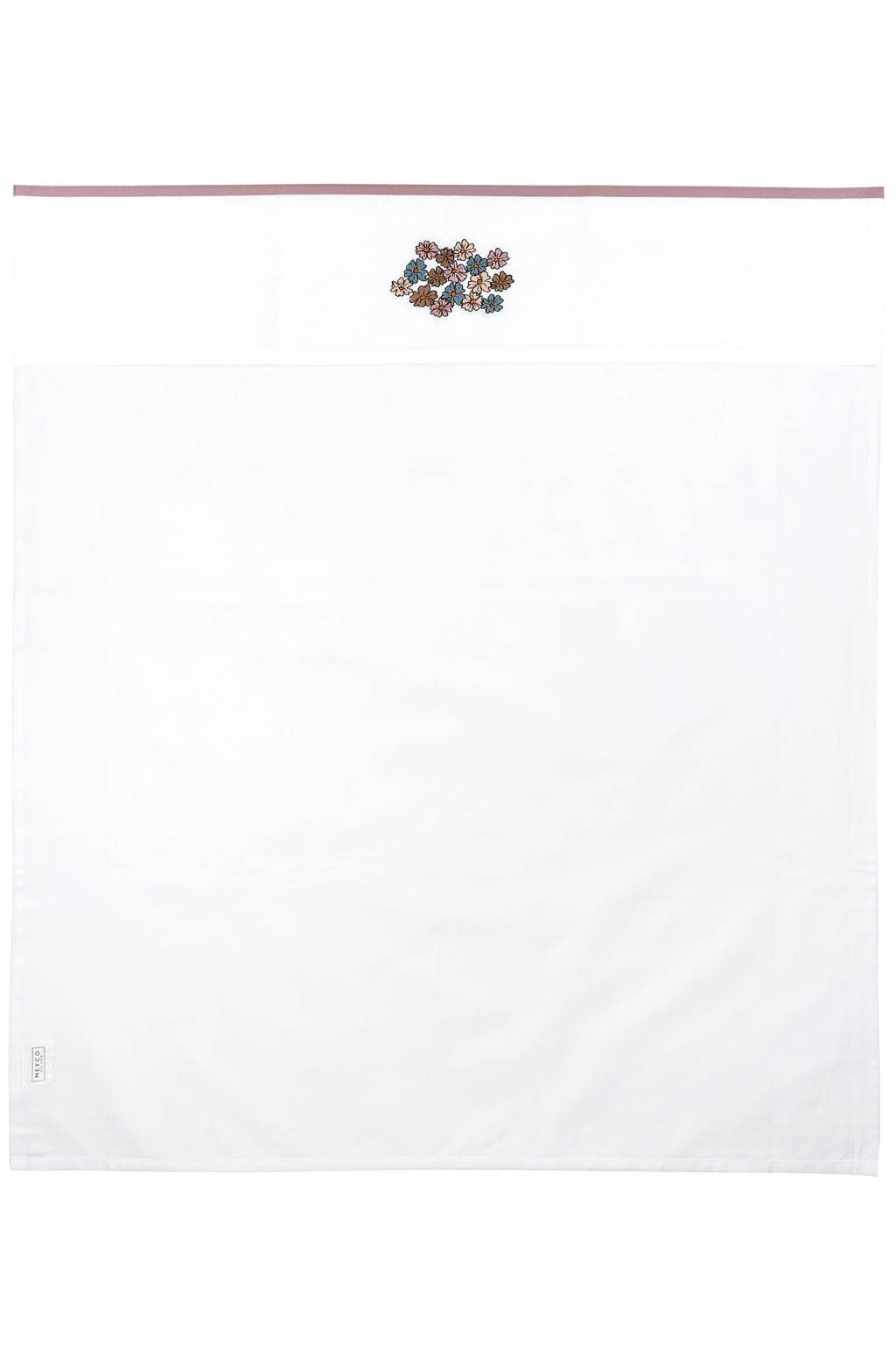 baby wieglaken Vintage Flower 75x100 cm lilac