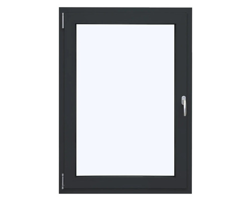 ARON Ternum aluminium raam RAL 7016 antracietgrijs, enkelvleugelig (kiep-draai), 600x700 mm, DIN links
