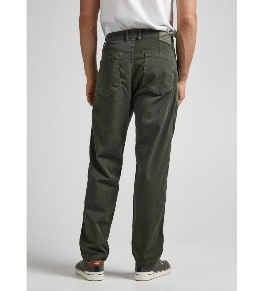 Calças chino verdes Pepe Jeans Nils Worker