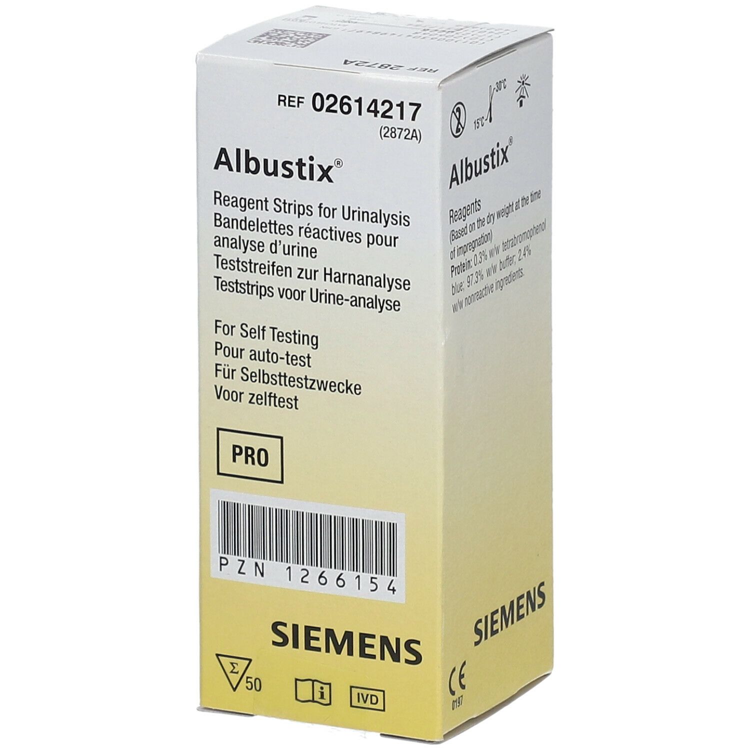 Albustix Teststreifen