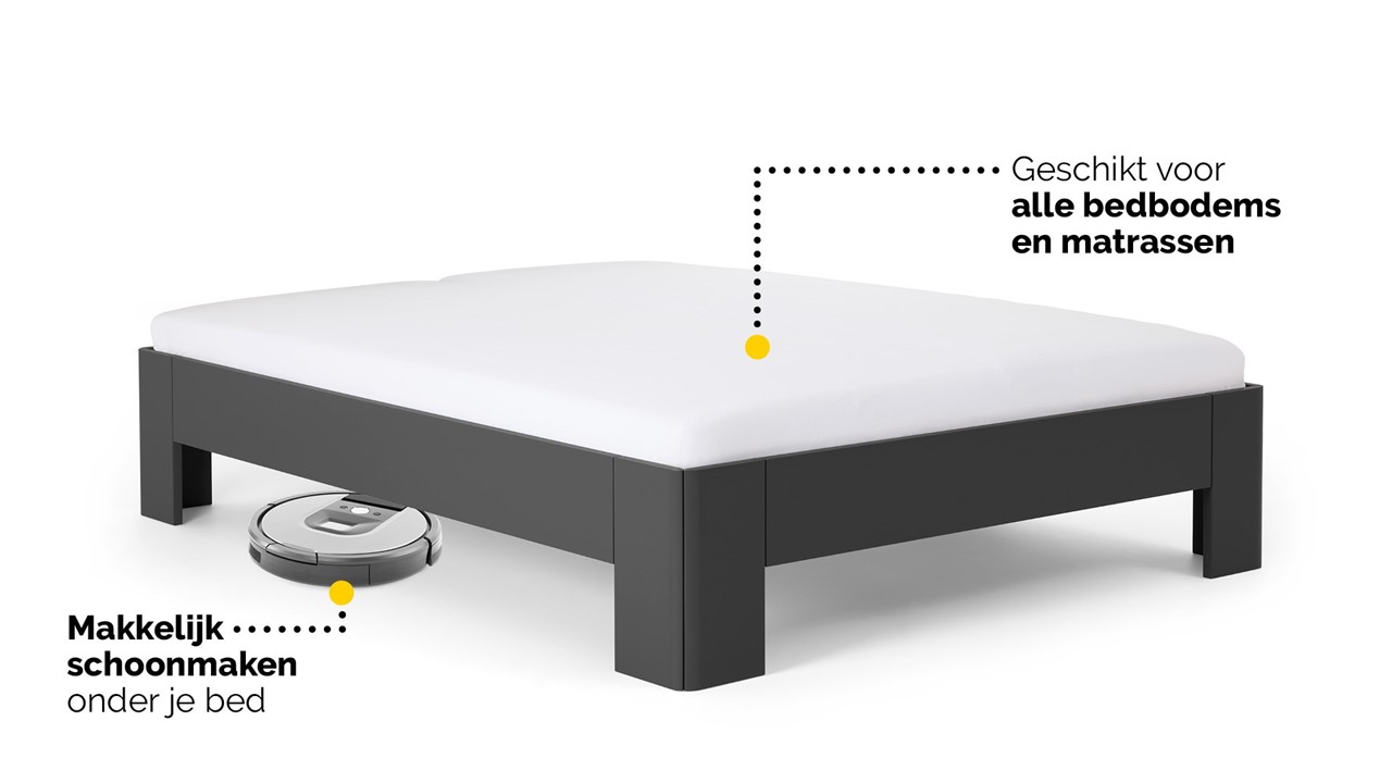 Bed Fresh antraciet