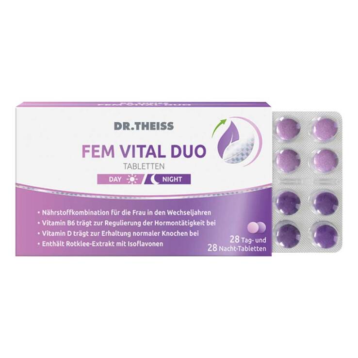Dr. Theiss Fem Vital Duo Tabletten, 56 St