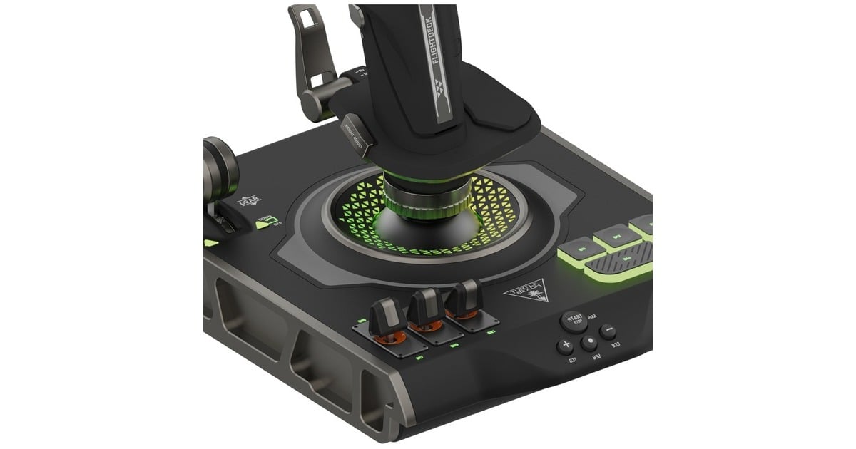 Turtle BeachVelocityOne Flightdeck gaming hotas  (Zwart, Windows 10/11)