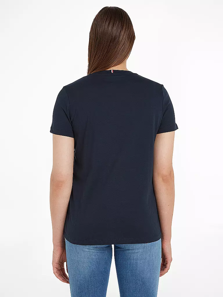 TOMMY HILFIGER T-Shirt  Regular Fit  blau