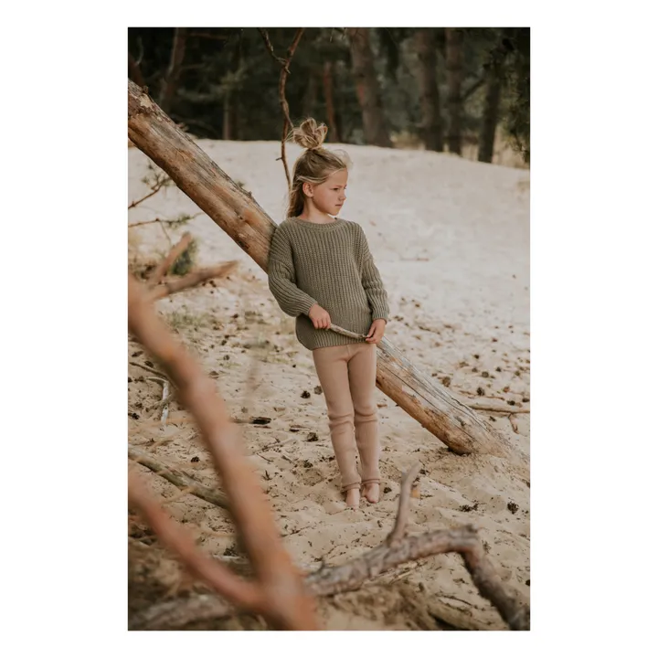 Yuki Pull Chunky Coton Bio | Sauge