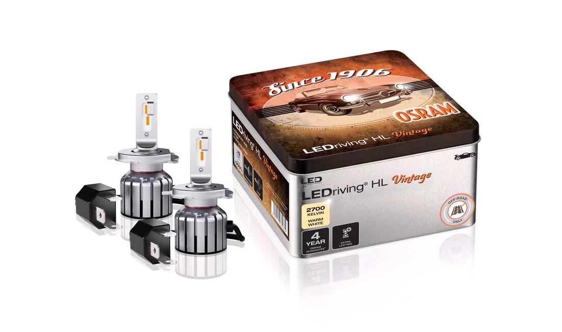 Pæresæt H4 LEDriving HL Vintage - Osram