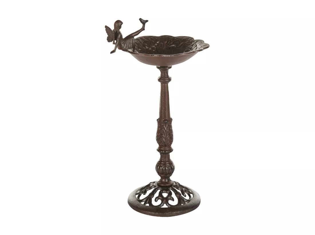 Mangeoir pour oiseaux marron LARK