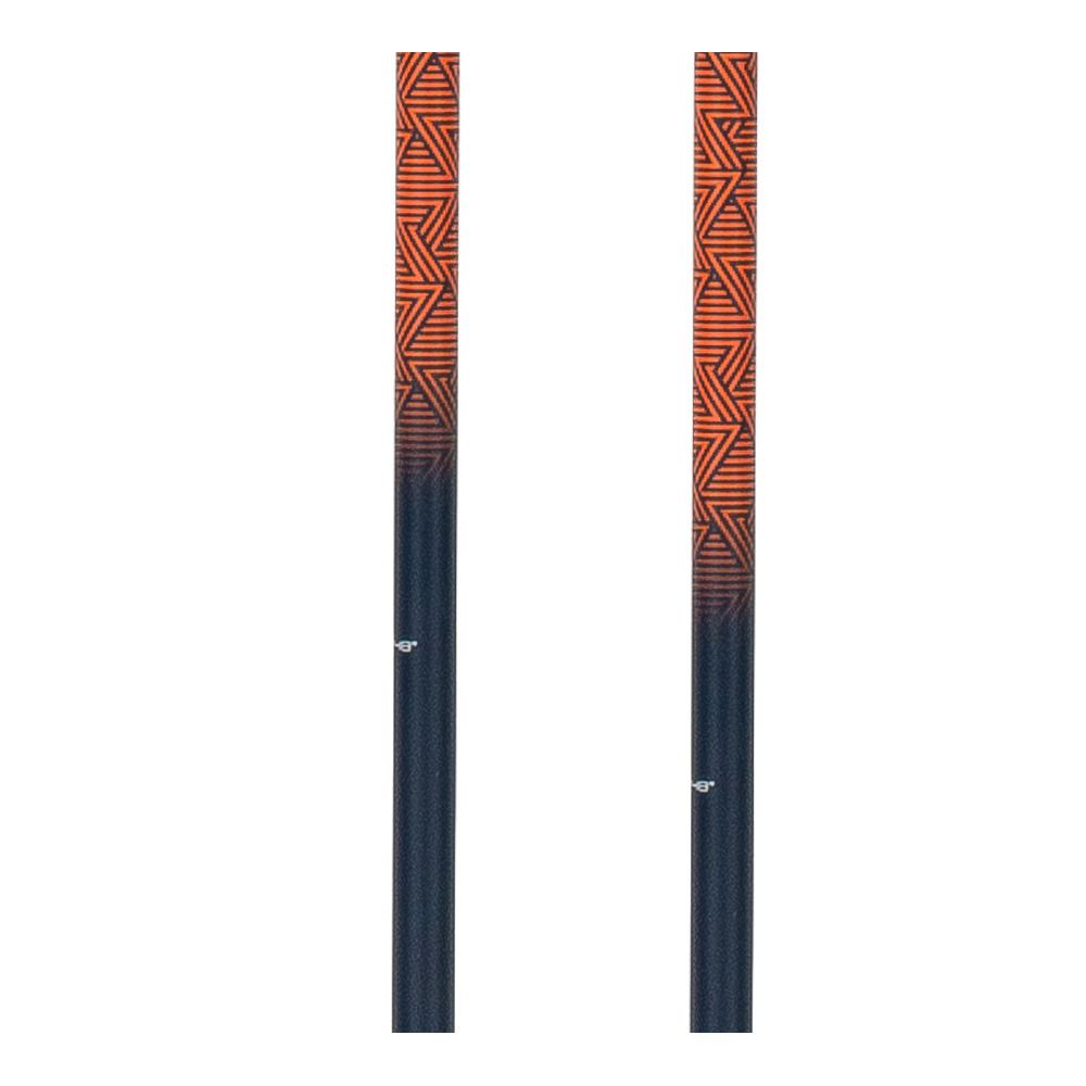 Zag SOUTH POLE - Bâtons ski bleu/orange