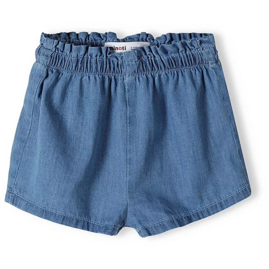 MINOTI Top und Shorts im Set Denim-Blau