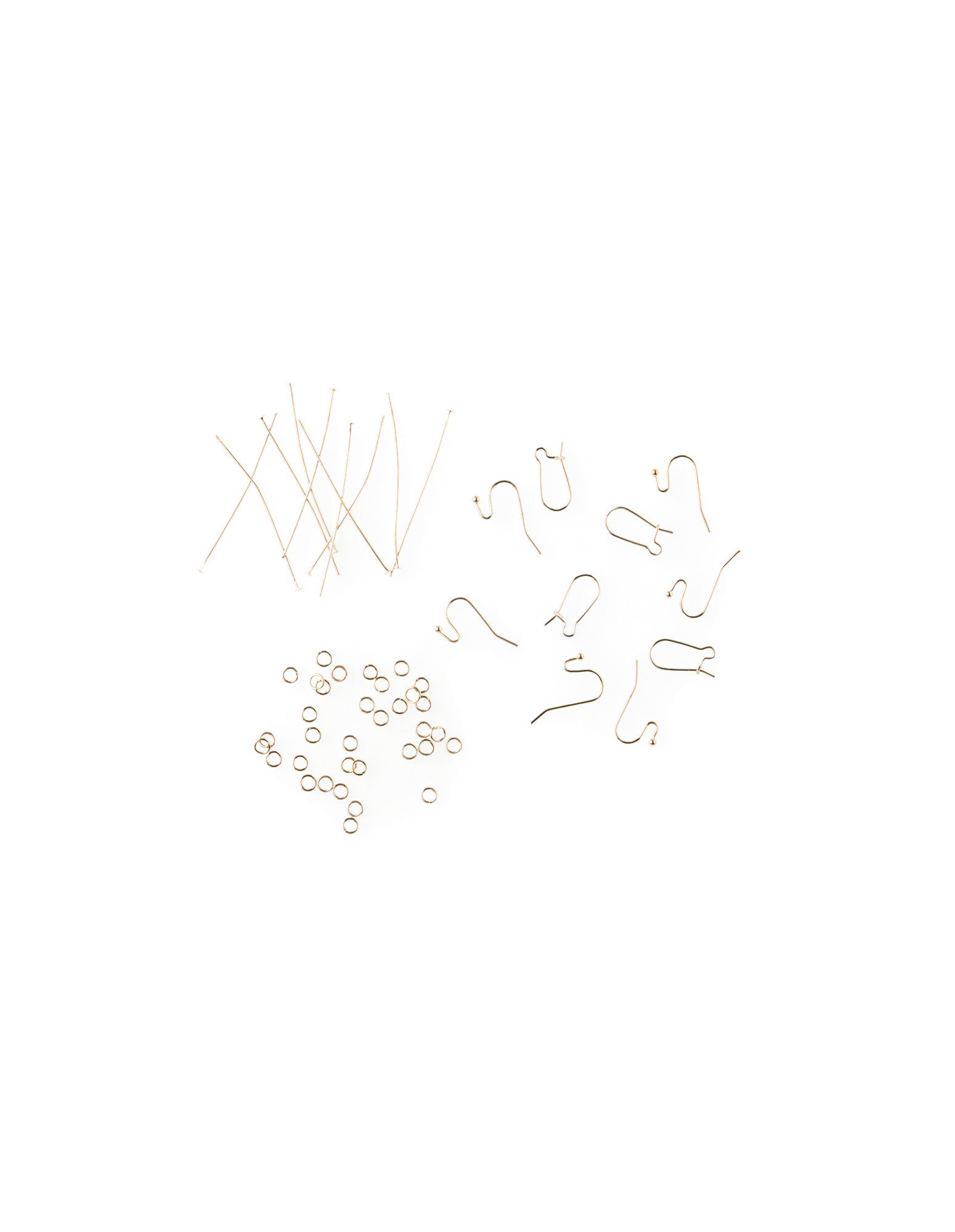 Øreringekit | Jern. | Silver