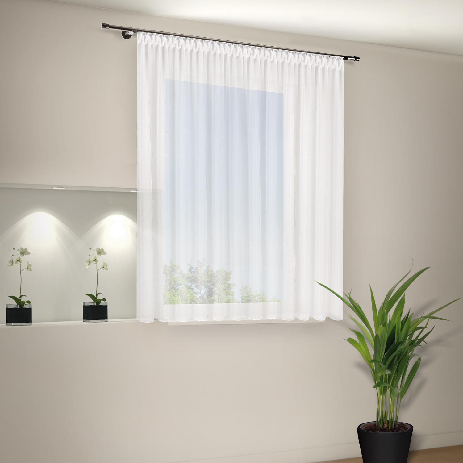 Store - weiß - 600x175 cm