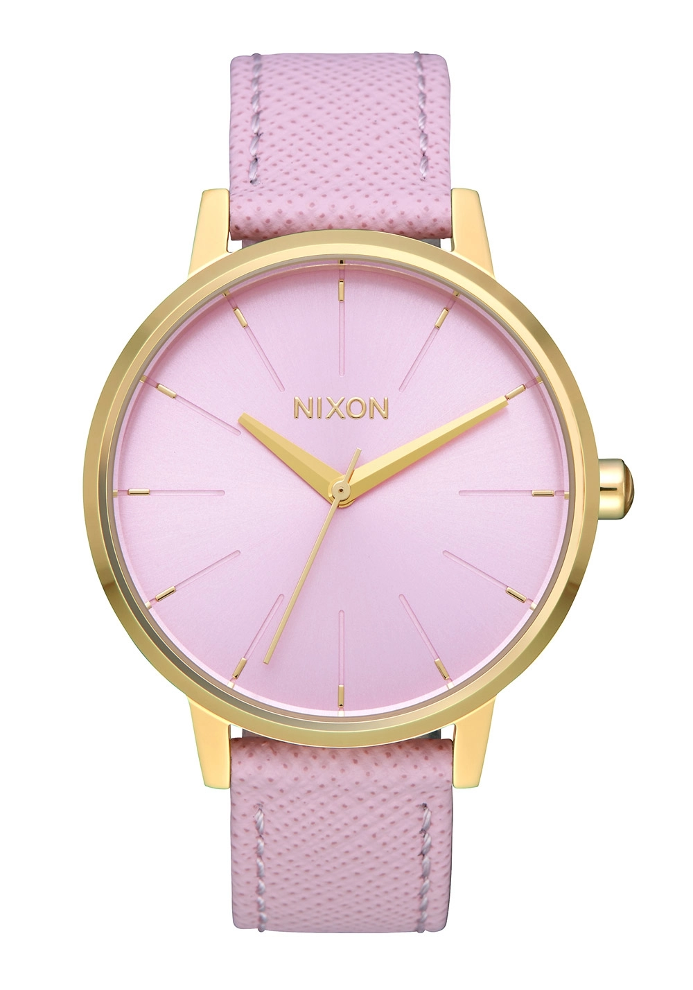 Nixon The Kensington Leather Light Gold / Pale Pink