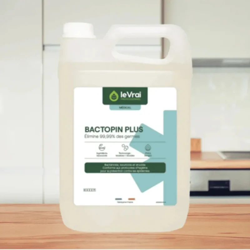 LE VRAI - Détergent Désinfectant - Bactopin plus extra - 5L