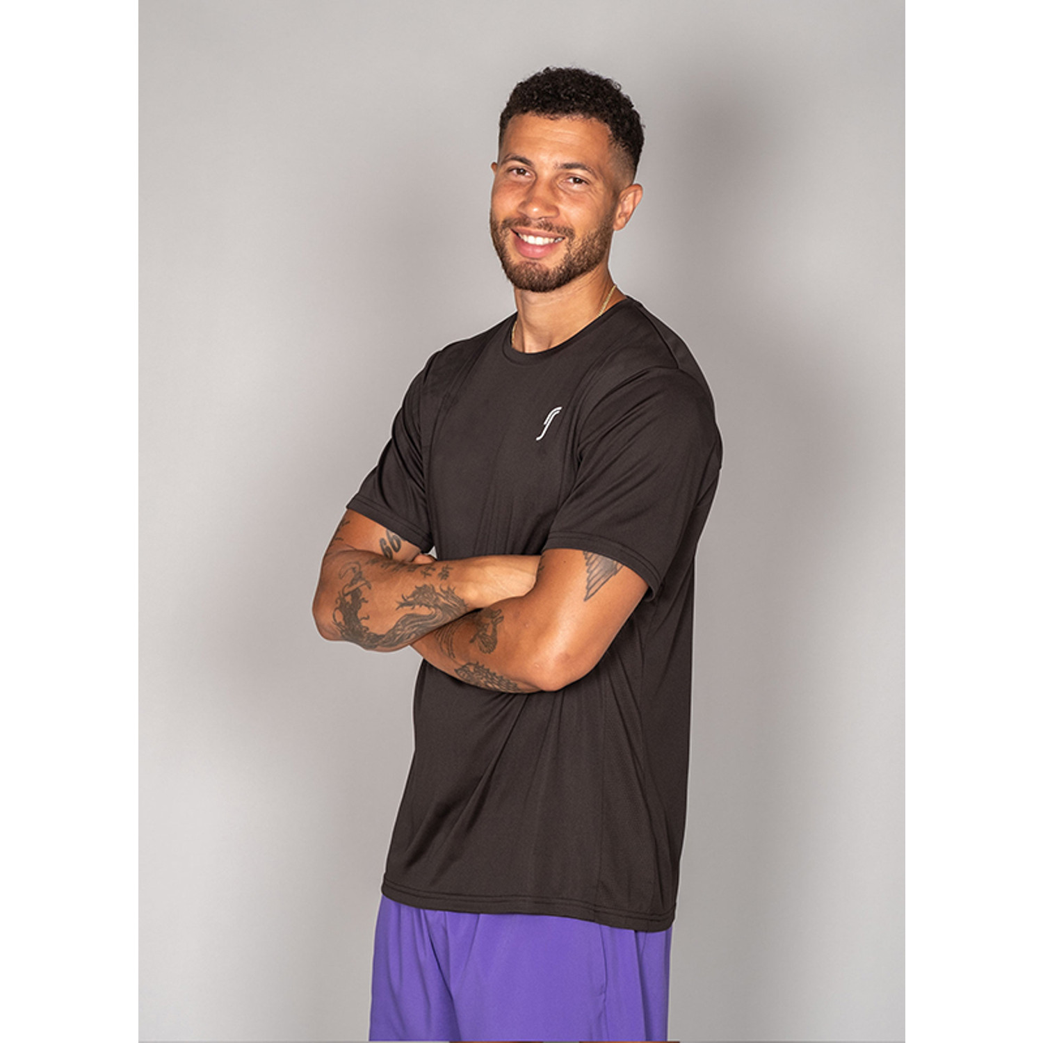 RS Sportswear Court Performance Side Mesh Tee