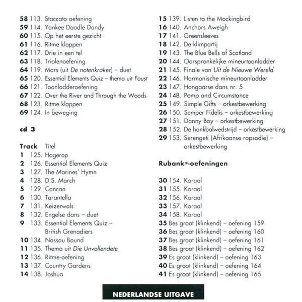 De Haske Essential Elements CD-Set 2