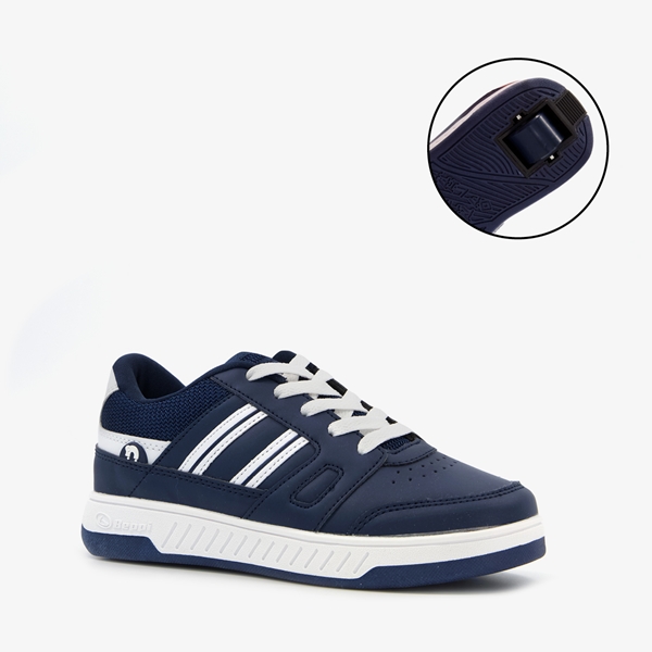 Breezy Rollers jongens sneakers met wieltjes blauw