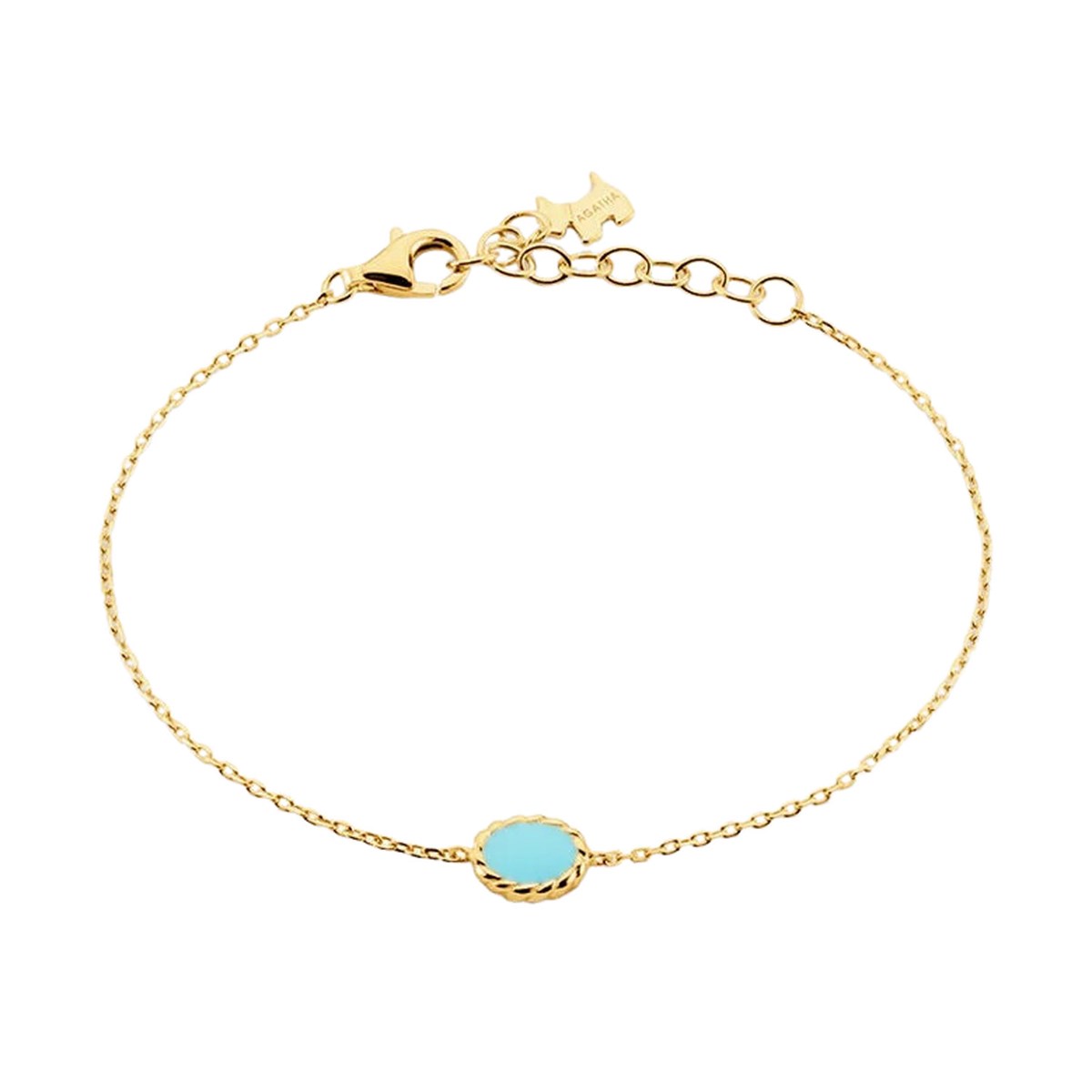 Bracelet Agatha Atma doré Lapis