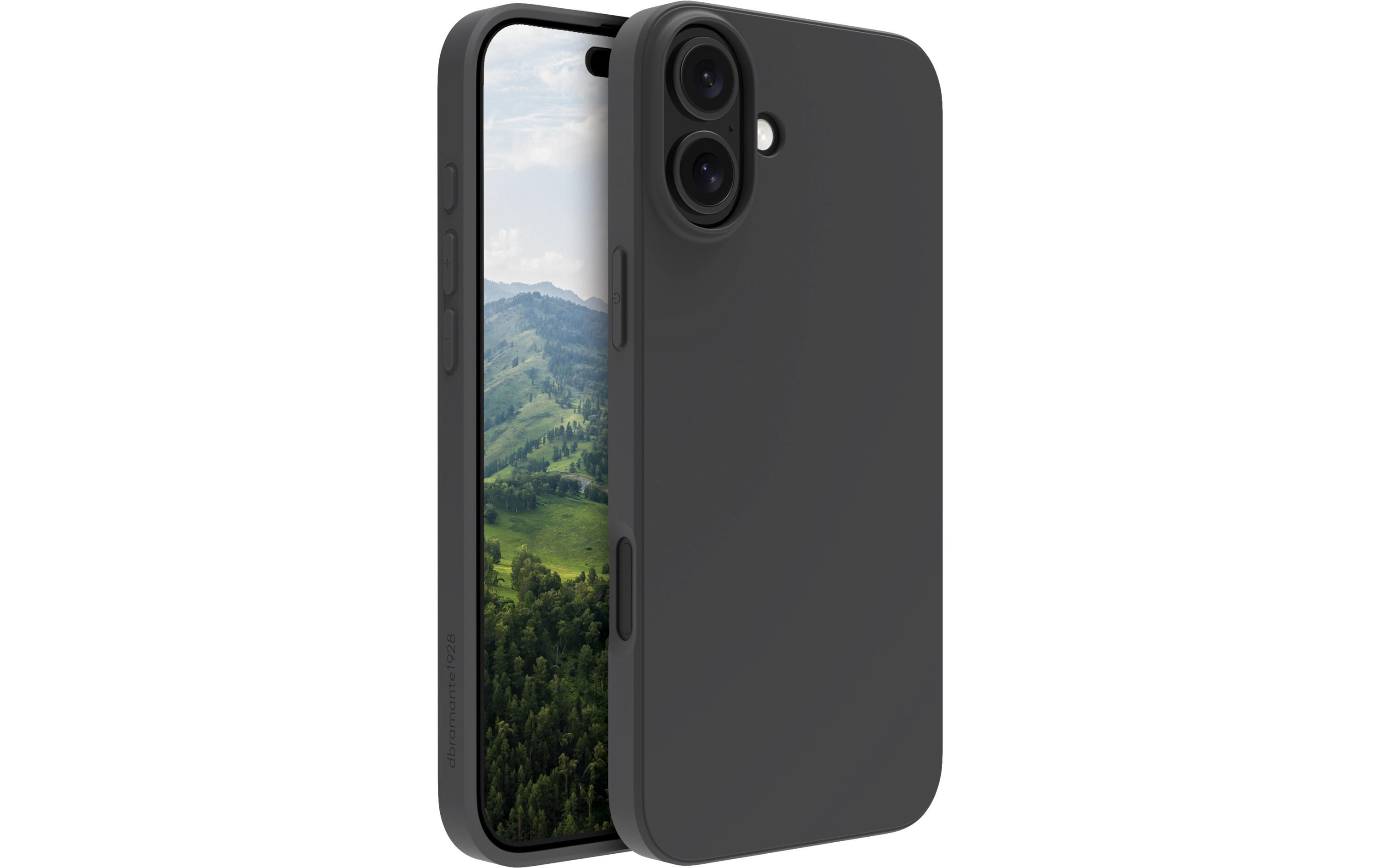 Back Cover Greenland iPhone 16 Plus Night BlackSchutzhülle für das Apple iPhone 16 Plus