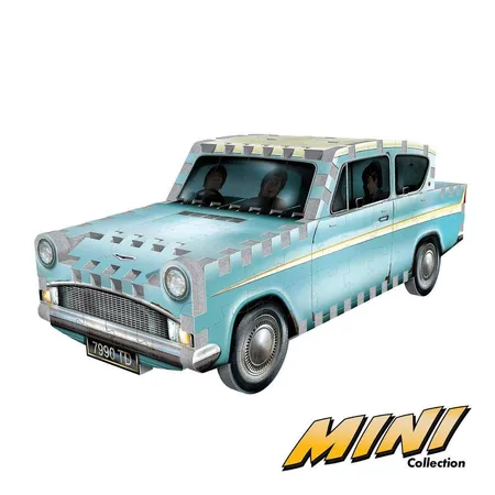 Wrebbit 3D Puzzle Harry Potter™ - Flying Ford Anglia™ - Mini, 130 Teile