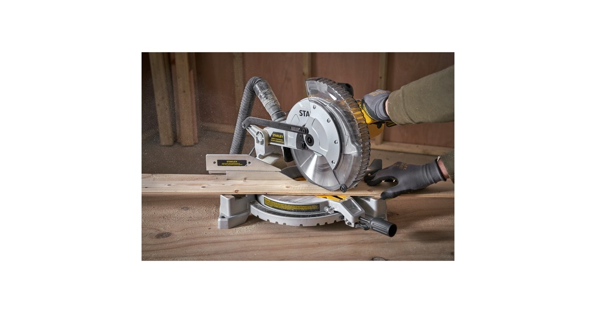 StanleyFATMAX 1650W Afkort- en verstekzaag SM1650-QS  (Geel/zwart)