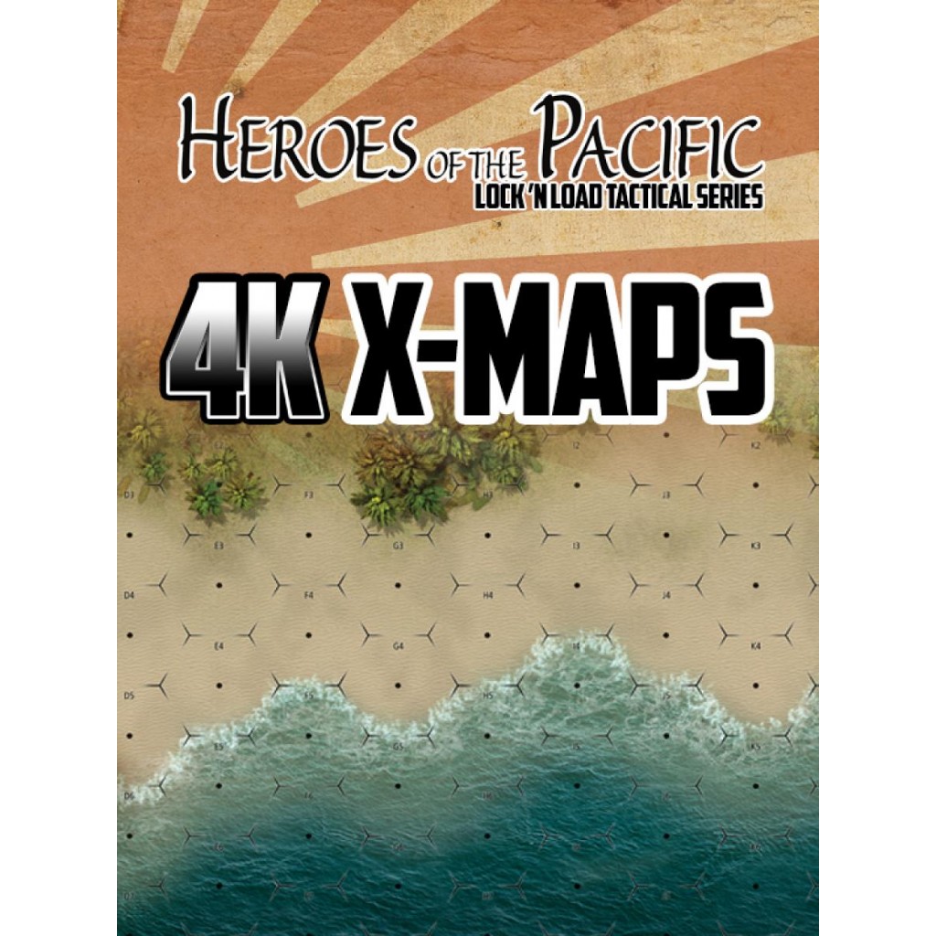 Heroes of the Pacific - 4K X-Maps