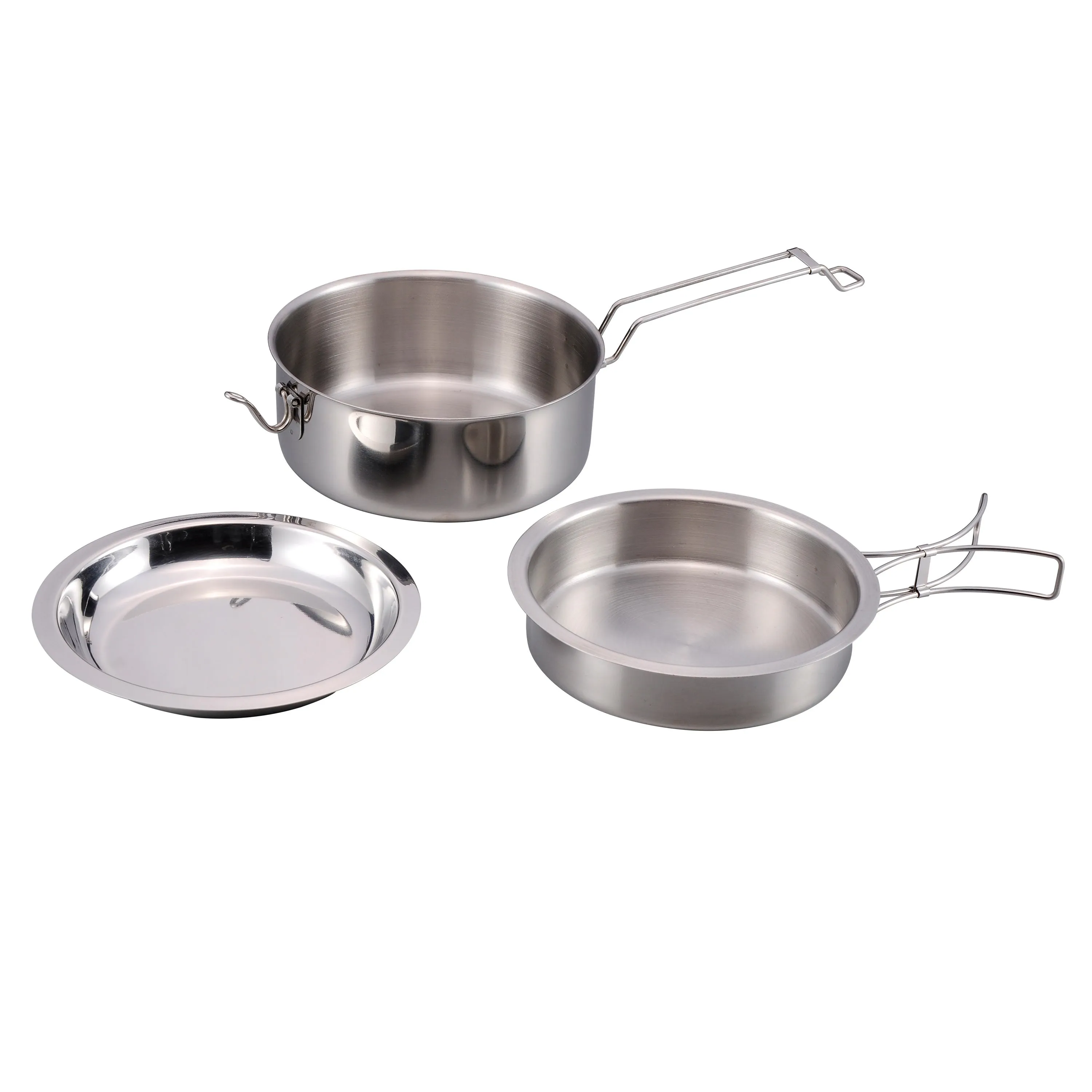 Origin Outdoors -  Origin Outdoors Kochset Snap-Pack Edelstahl