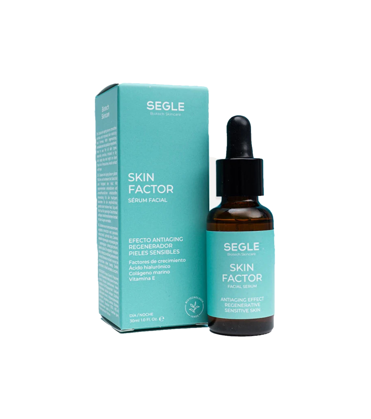SEGLE - Sérum facial regenerador antienvelhecimento Skin Factor - Pele sensível