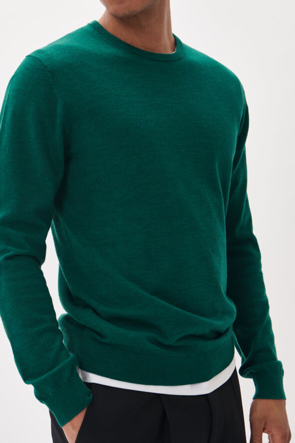 Matinique Margrate Merino Pine green melange