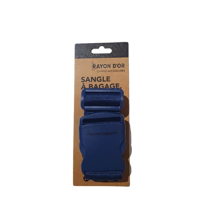 Sangle réglable fermeture à Clip 67336 190cm Bleu