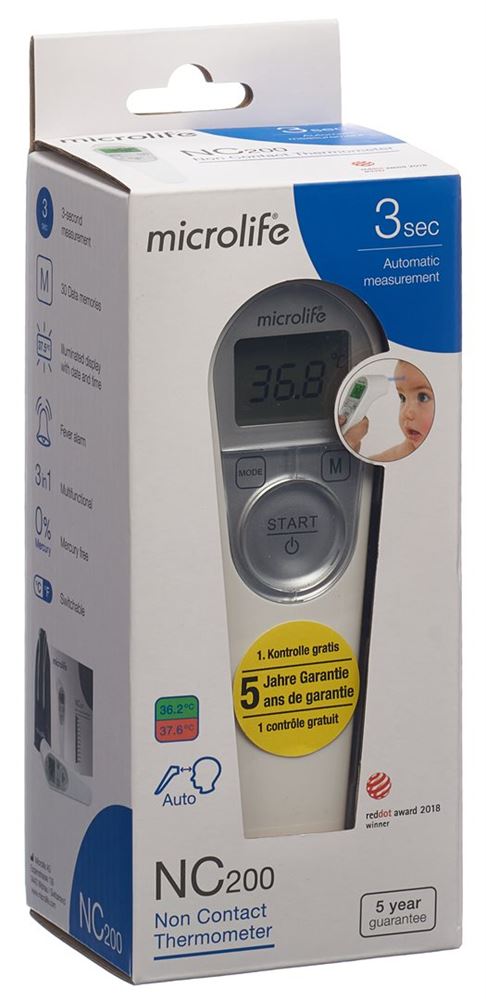 Microlife non-contact Fieberthermometer NC200 1 Stk