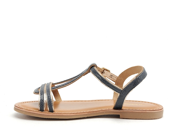Les tropeziennes nu pieds enfant badazar bleu