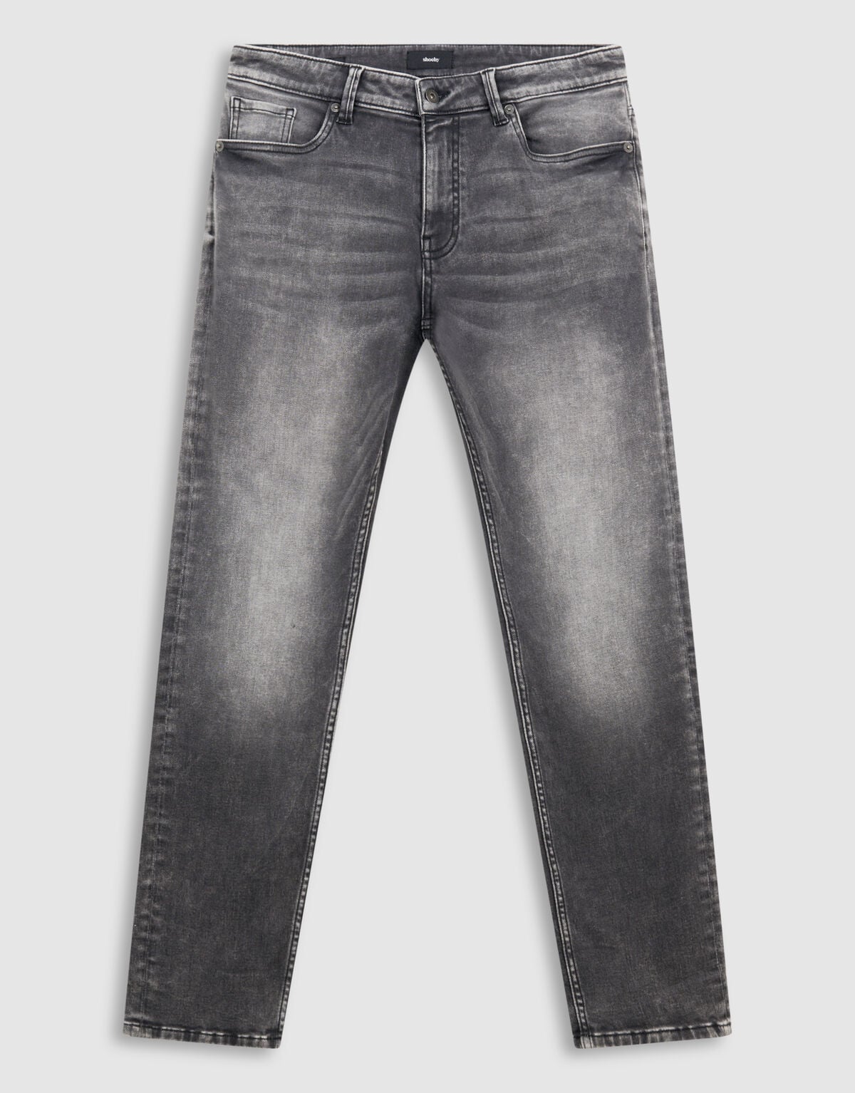 Slim Fit Jog Jeans Grijs L32