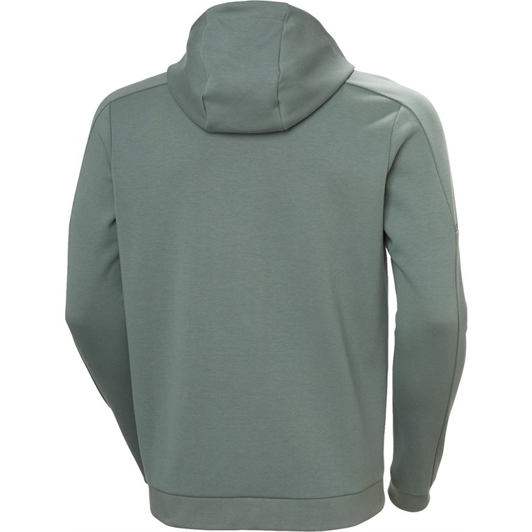 Helly Hansen Hp Tech Sweat Fz Hooded Jacket Grey Cactus