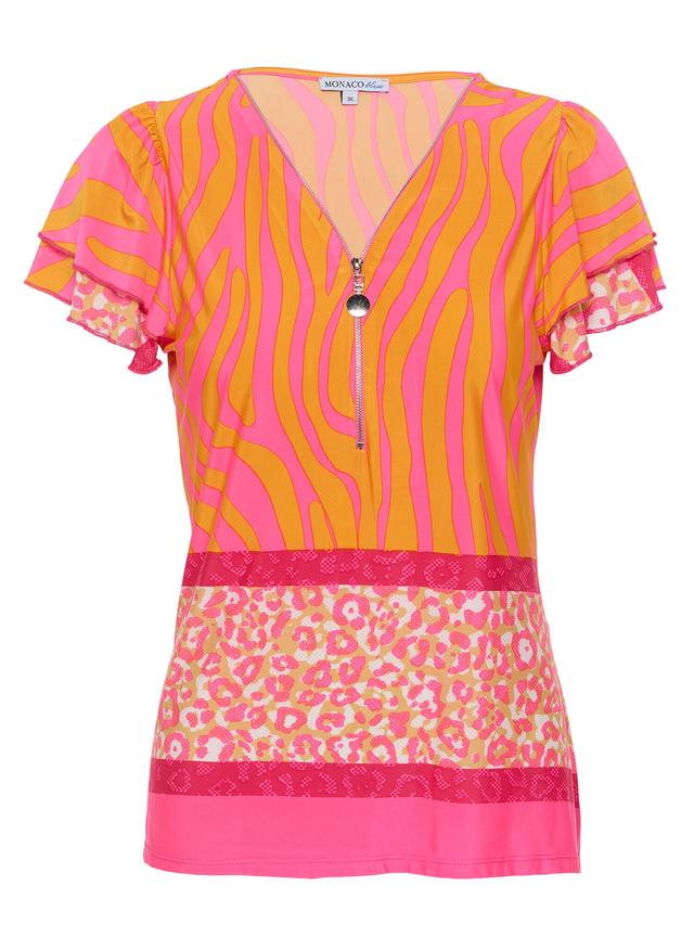Blusenshirt Charlotte mit Zipp
