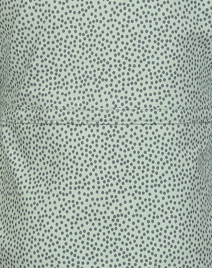 Langarm-Kleid MATTIE – AOP in mint