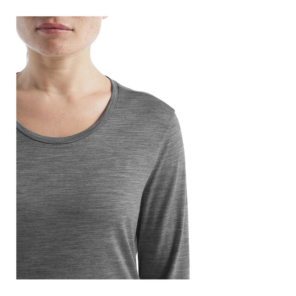 Icebreaker SPHERE II - Tee-shirt Femme metro hthr
