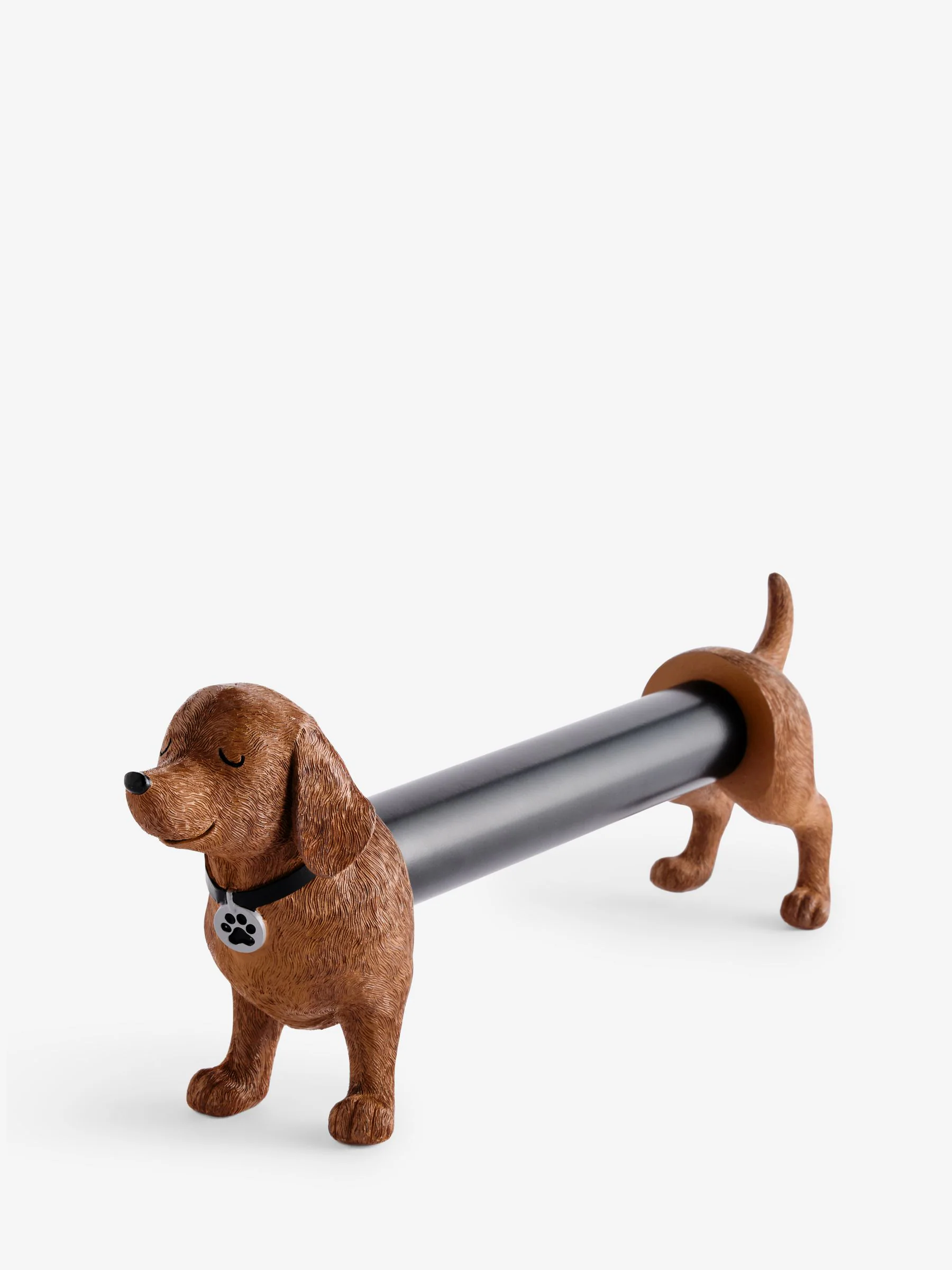 Teckel keukenrolhouder