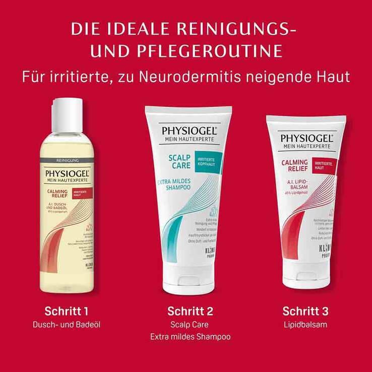 Physiogel Calming Relief A.I.Lipidbalsam für irritierte Haut, 150 ml