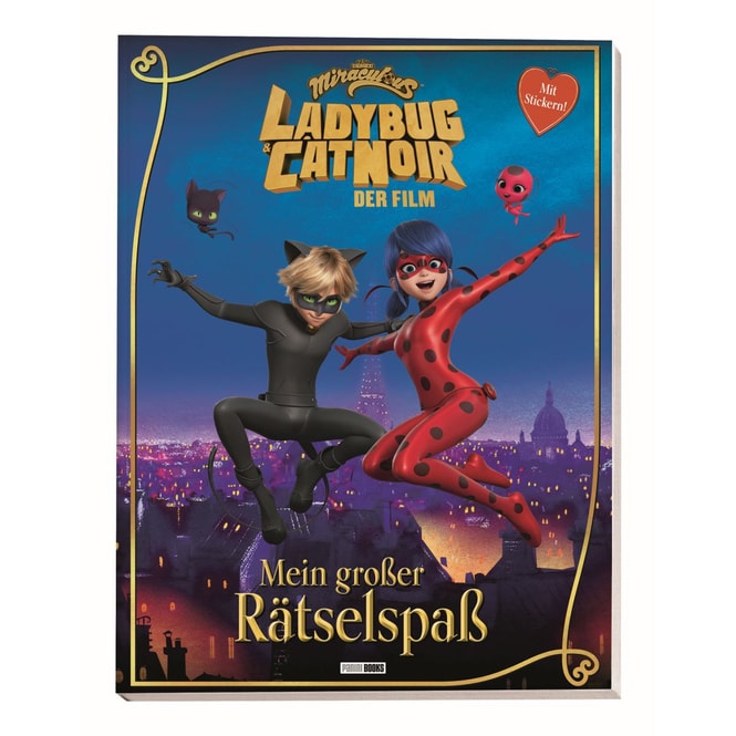 Miraculouse - Ladybug & Cat Noir - Der Film - Mein großer Rätselspaß - Mit Stickern